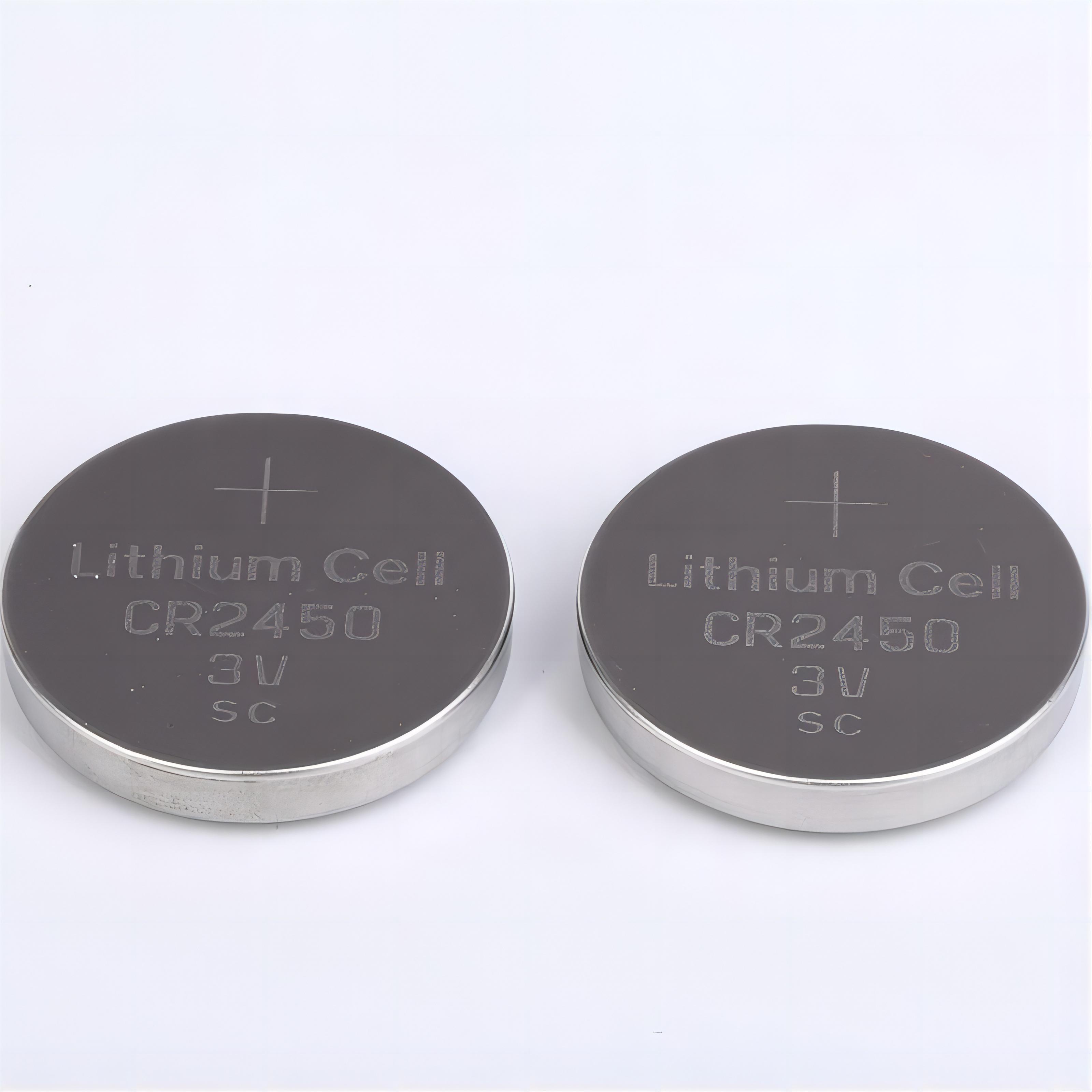CR2450 Lithium Button Battery