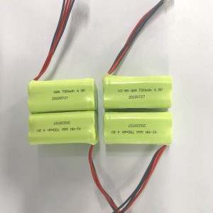 NIMH Battery Pack 4.8v 700mah aaa-Custom Battery | Weijiang