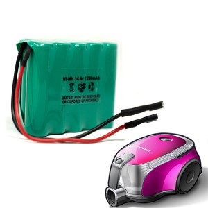 Cordless Vacuum Cleaner AA Nimh Battery Pack 14.4v 1200mah