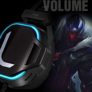 Wired Gaming Headset OEM & ODM USB 7.1 Virtual Surround Sound med oslagbart pris|Wellyp