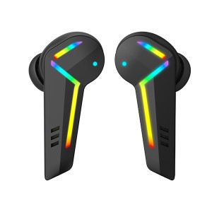 TWS անլար խաղային ականջակալներ մեծածախ RGB լուսավորությամբ Gamer-ի համար |Wellyp