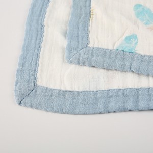 Cobertores de musselina para bebê 100% algodão para enfermagem 47 x 47 polegadas