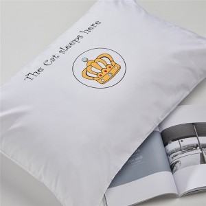 Kallëzime jastëkësh për printim saten nga fabrika me shumicë Hidhni këllëf jastëku me dizajn të personalizuar