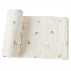 Baby Muslin Swaddle Blankets 100% Organic Cotton Hombe 47 x 47 inches Muslin Swaddling Blanket yeVakomana neVasikana