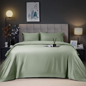 Cooling Breathable Bamboo Bed Sheets Set Queen Size1800 Thread Count Super Silky Soft with 16 Inch Deep Pocket