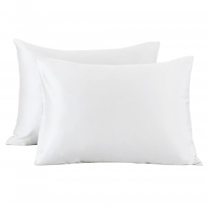 Wholesale Microfiber Standard Pillowcase White Bed Pillow Covers Ultra Soft  Solid Pillowcases