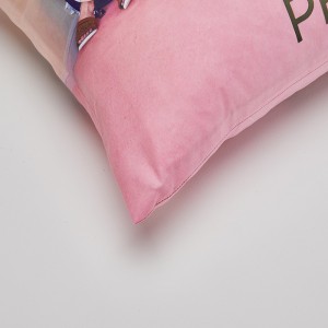 wholesale Microfiber Pillow CaseCustom Digital Printing Throw Pillow Cover 20″x30″ with Hidden Zipper