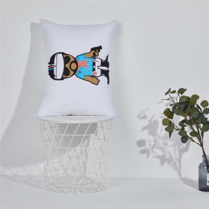 Hot Sale Cotton Pillowcase kann personaliséiert Mustergréisst mat Digital Print Pillowcase ginn