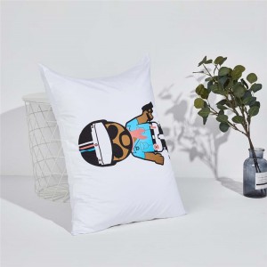Hot Sale Cotton Pillowcase can be Customized Pattern Size With Digital Print Pillowcase