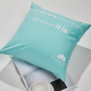 260gsm 18*18 Inch 80% Cotton 20% Polyester Canvas Pillowcase For Sublimation
