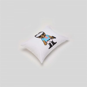 Ang Hot Sale Cotton Pillowcase ay maaaring Customized Pattern Size With Digital Print Pillowcase