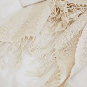 Super Soft Lightweight Pre Washed Natural Linen Blanket 50″ x 70″ Inch Sofa ຜ້າຫົ່ມ Raschel