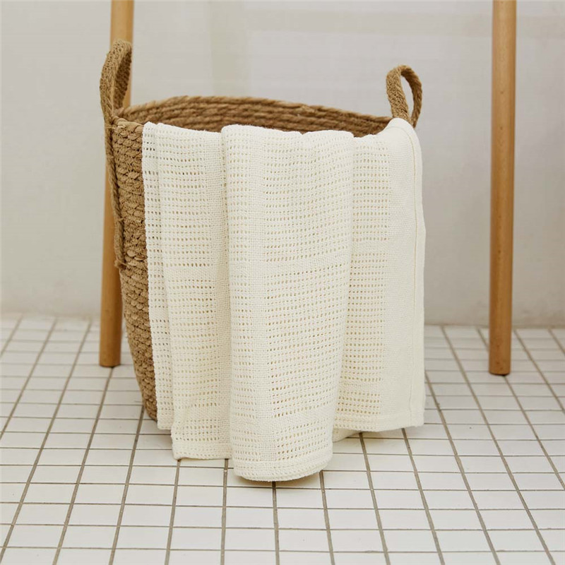Wholesale High-Quality Waffle White Blanket Manufacturers Suppliers –  Knitted Throw Blankets for Couch, Sofa and Bed, Lightweight Soft Knit Blanket , Decorative Cozy Farmhouse Throw Blanket...