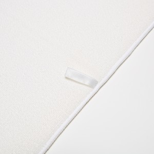 Tapete de secagem de pratos de microfibra eversível para cozinha, 16 polegadas x 18 polegadas