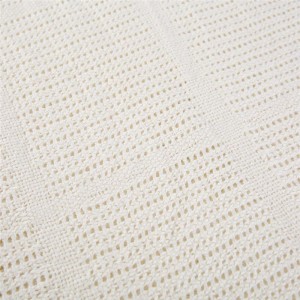 Плетене прекриваче за кауч Бела лагана украсна ћебад и топле тканине за сеоску кућу
