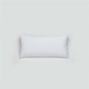 OEM Home nkwari akụ White 100% Cotton Pillowcase Custom Hotel Pillow Case Cover With Zipper