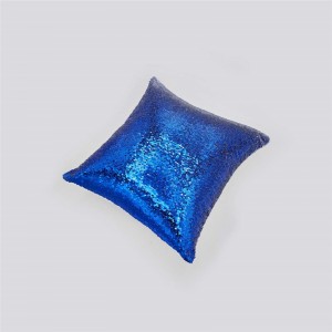 ຂາຍສົ່ງ ODM/OEM Custom Sublimation Reversable Valentine Day Gifts Sequin Pillow Cover Reversible Magic Decorative Sequin Pillowcase