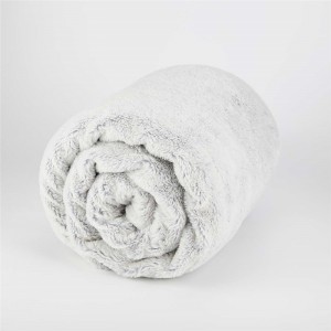 डबल साइड शेरपा ऊनी ग्रे कंबल पूरे सर्दियों में गर्म मुलायम ट्विन आकार का कंबल सोफ़ा बिस्तर के लिए उपयुक्त