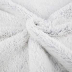 Cobertor cinza de lã sherpa de dupla face, quente em todo o inverno, cobertor macio de tamanho duplo adequado para sofá-cama