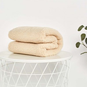 Šerpa pokrivač za kauč, mekana čupava deka od flisa Udobna topla pokrivač od mikrofibre