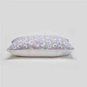 Custom High Quality Pamba yekurara Set Luxury Pillow Cover Wholesale 100% Cotton Pillow Case