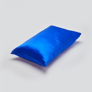 Labing Namaligya nga Luho nga Napasibo nga Pure Silk Pillowcase Soft Anti Wrinkle Good Solid Color Hidden Zipper