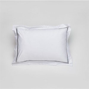 Veleprodaja visokokvalitetne jastučnice za vezenje bijele pamučne jastučnice u oksfordskom stilu