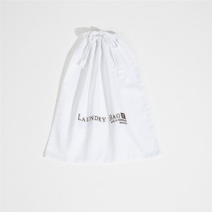 reusable non woven printed drawstring hotel laundry bag/promotion eco-friendly cheap non-woven travel laundry bag