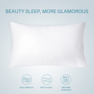Wholesale Microfiber Standert Pillowcase White Bed Pillow Covers Ultra Soft Solid Pillowcases