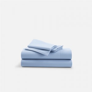 Комплект постельного белья из 100% хлопка королевского размера, плотность нити 300, экологически чистый гостиничный комплект