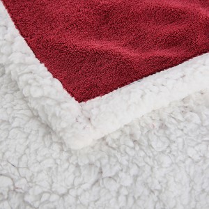 280gsm 100% полиэстер с принтом мягкое фланелевое одеяло