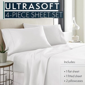 Роскошный комплект постельного белья для отеля с глубокими карманами, устойчивый к морщинам и выцветанию, гипоаллергенная простыня, наволочка