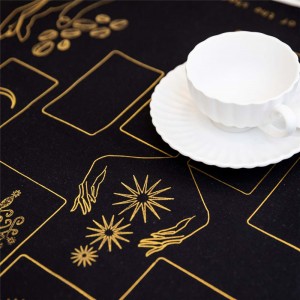 Hot Sale Washable Placemats Hollow Square Table mats Table Covers for Dining Table