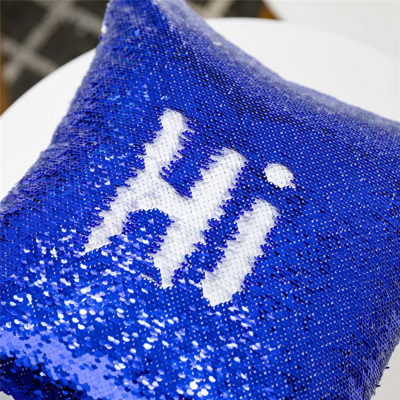 China Factory for Custom Silk Pillowcase - Wholesale ODM/OEM Custom Sublimation Reversable Valentine Day Gifts Sequin Pillow Cover Reversible Magic Decorative Sequin Pillowcase – Huierjia