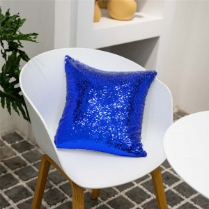 N'ogbe ODM/OEM Custom Sublimation Reversable Day Valentine Onyinye Sequin Pillow Cover Reversible Magic Decorative Sequin Pillowcase