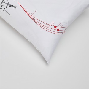 Factory Wholesale Personality Printed Pattern Pillow Cases Custom 100% Cotton Pillowcase