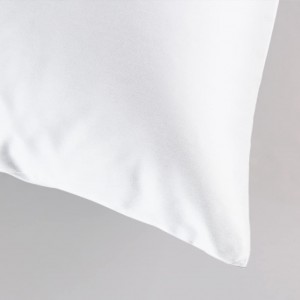 卸売マイクロファイバー標準枕カバー白いベッド枕カバー超ソフト固体枕カバー
