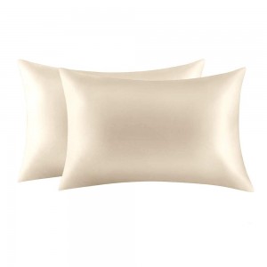 100% Mulberry Silk Pillowcases no ka lauoho a me ka ʻili Nature Silk Pillowcases