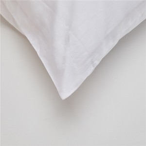 ຄຸນນະພາບສູງແມ່ບ້ານ 400 Thread Count Pillow Case Sateen Stripe Pillowcase Protector