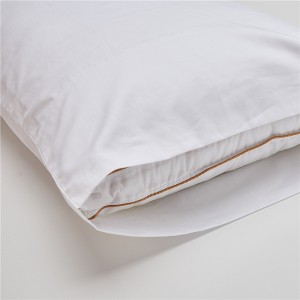High Quality Housewife 400 Thread Count Pillow Case Sateen Stripe Pillowcase Pillow Protector