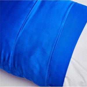 L-aħjar bejgħ ta 'lussu customizable pur tal-ħarir pillowcase artab kontra t-tikmix kulur solidu tajjeb żipp moħbi