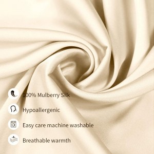 100% Mulberry Silk Pillowcases for Hair and Skin Nature Silk Pillowcases