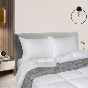 Grousshandel Mikrofiber Standard Pillowcase White Bett Pillow Deckt Ultra Soft Solid Pillowcase