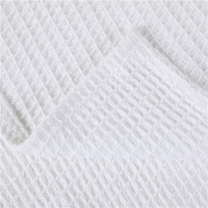 Wanterdecken Decken mat Logo Fleece Baby Swaddle Decken Atmende Web 100% Koteng Neigebuerene Spidol Waffel Baby Decken