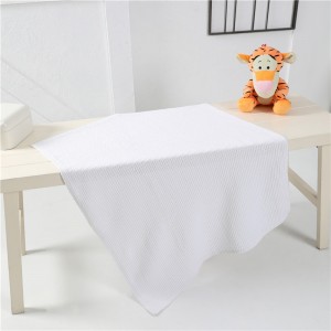 Зимни одеяла Одеяла с лого Поларено бебешко одеяло за повиване Дишаща тъкан 100% памук Болнични вафлени бебешки одеяла