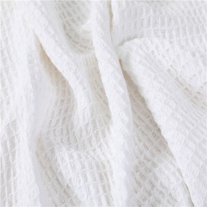 Blankets Geamhraidh Bratagan le Suaicheantas Fleece Baby Swaddle Blanket Breathable Weave 100% Cotton Hospital Newborn Blankets Waffle Baby