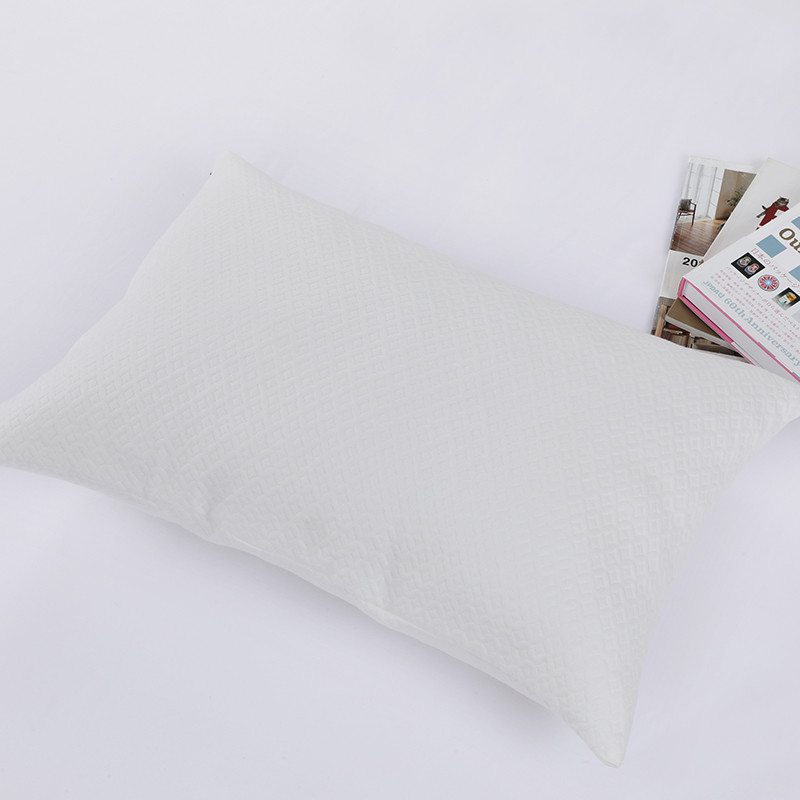 Wholesale High-Quality Silk Body Pillowcase Factories Manufacturers –  OEM Wholesale 100% cotton fabric custom Hotel bed linen white pillowcase in bulk queen size – Huierjia