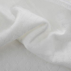 Moderni minimalistički jastuk od zračne tkanine prekriven bijelom bojom Podrška za prilagođavanje veličine
