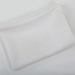 Waterproof White Solid Hotel Bamboo Fiber Air Layer Pillowcase For Skin And Pillowcase