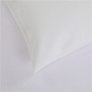 Yakagadzika uye Yemazuvano Bamboo Air Layer Fabric Waterproof Pillow Protector Cover